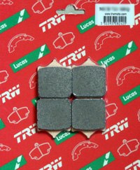 Beispielbelag Lucas - Sintermetall Road-Quality